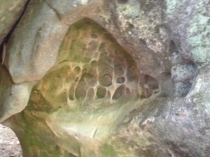 Cave at Indian Rock Caves in Fairfield Bay, AR