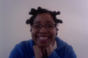 Roshaunda with bantu knots