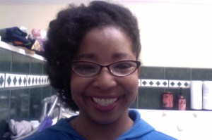 Roshaunda's final bantu knot out look