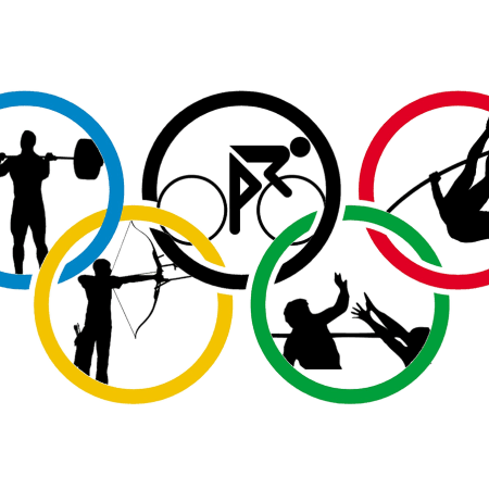 Olympic rings filled populated with athletes by diema on Pixabay at https://pixabay.com/en/rio-de-janeiro-2016-brazil-1177950/