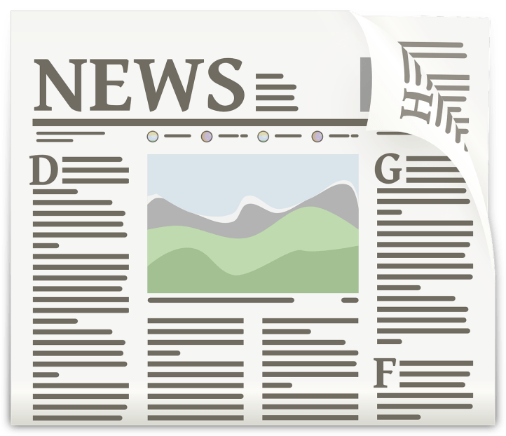 News headline by OpenClipArt-Vectors on Pixabay at https://pixabay.com/en/newspaper-article-journal-headlines-154444/
